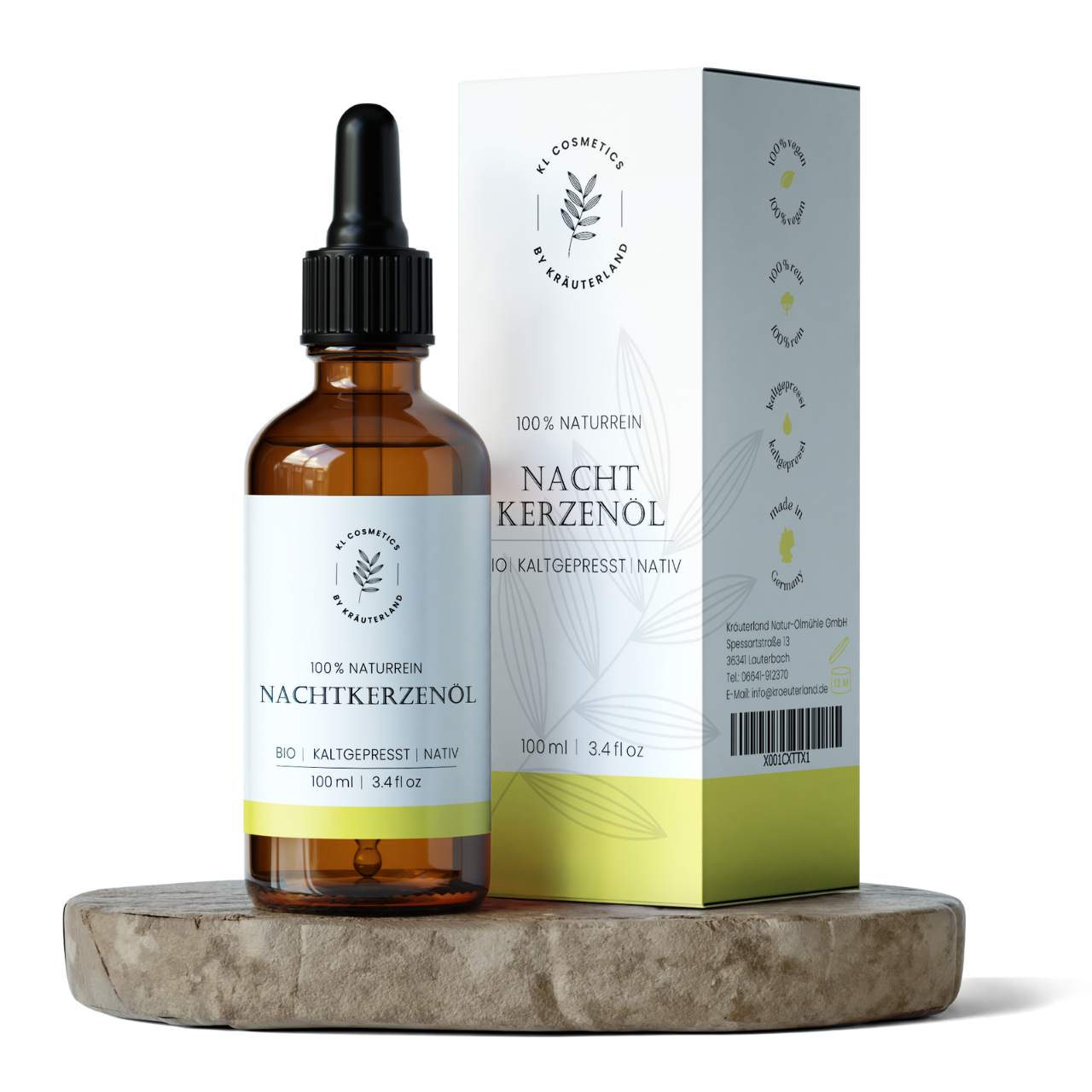 Bio Nachtkerzenöl Hautöl 100ml