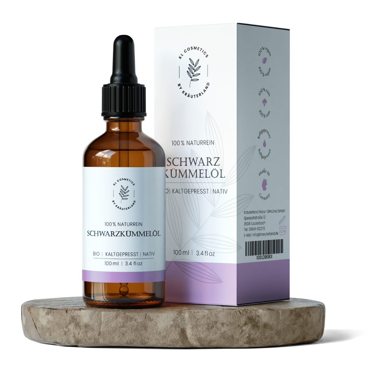 Bio Schwarzkümmel Hautöl 100ml