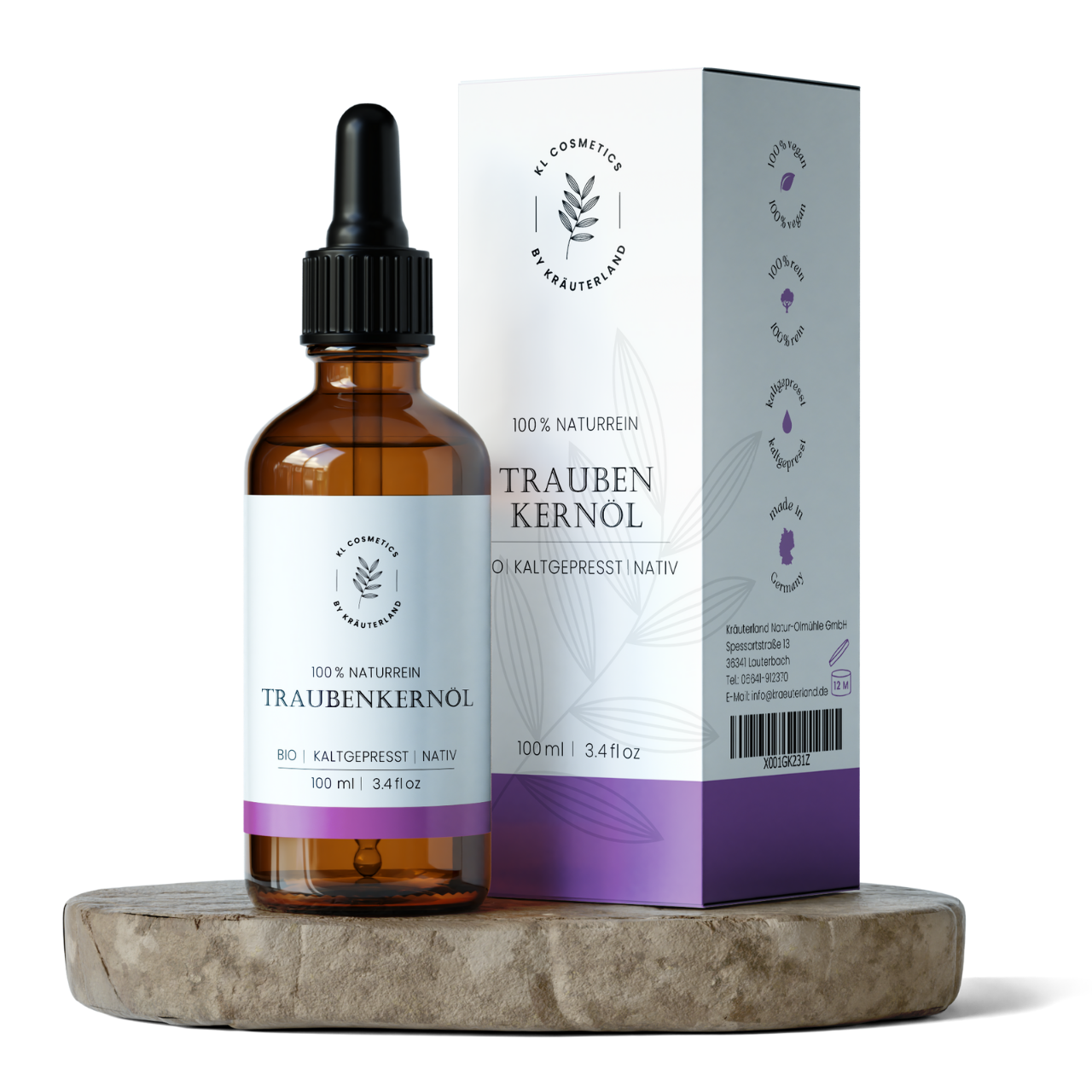 Bio Traubenkern Hautöl 100ml