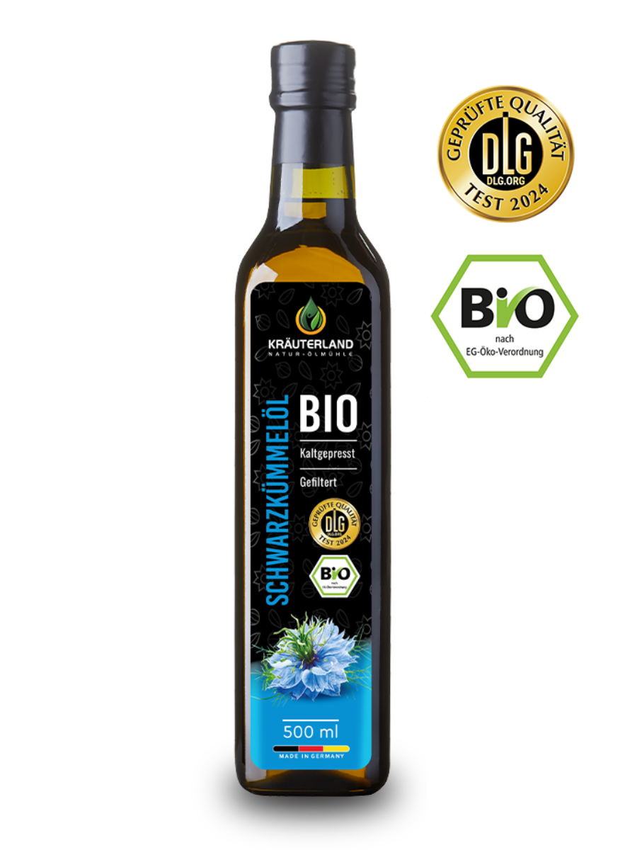 Bio Schwarzkümmelöl gefiltert 500ml