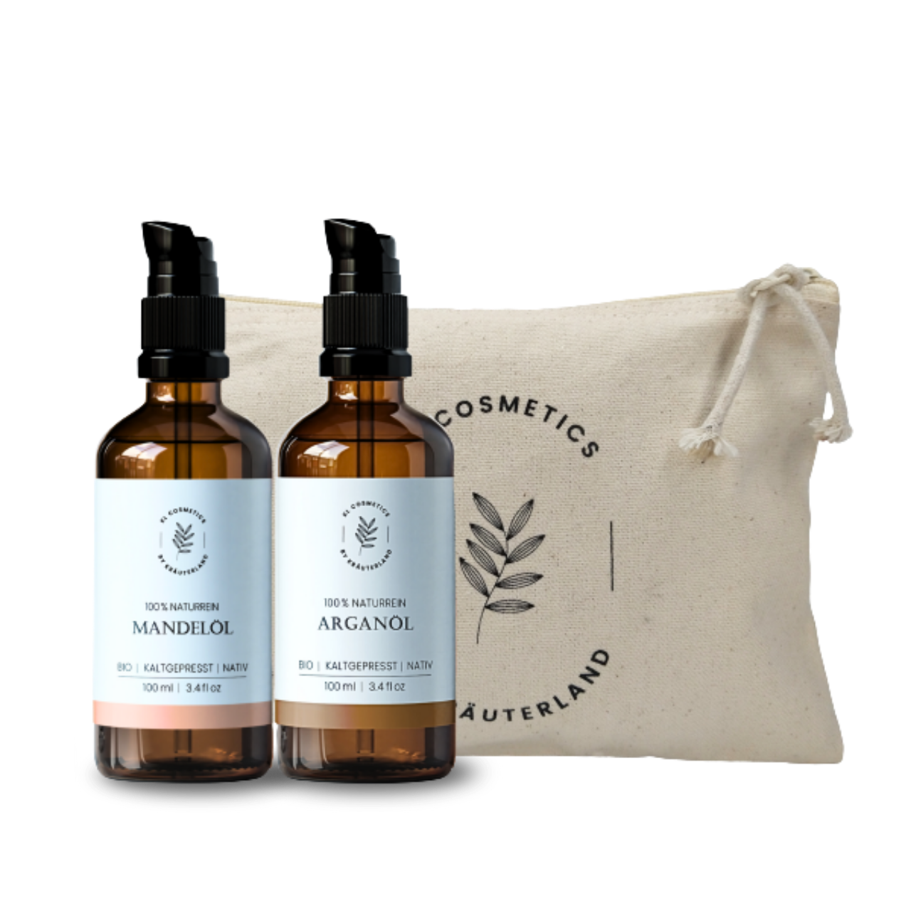 Set Bio Arganöl & Bio Mandelöl