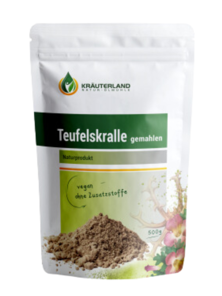 Teufelskralle Pulver 500g - gemahlen