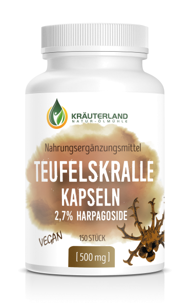 Teufelskralle Kapseln, vegan 150 Stück