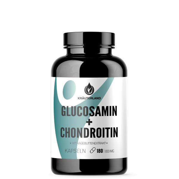 Glucosamin + Chondroitin mit Vitamin C - 180 Kapseln