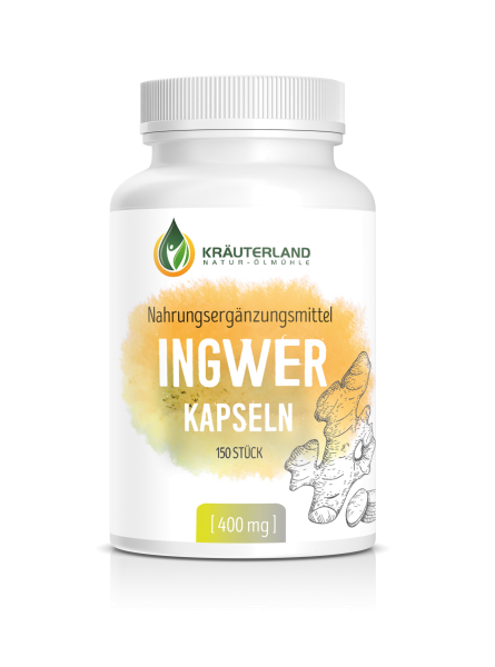 Ingwer Kapseln 150 Stück