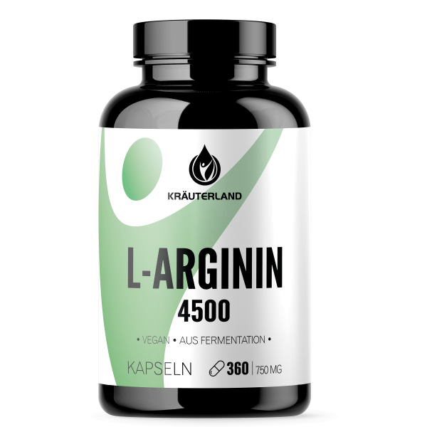 L-Arginin Kapseln, vegan 360 Stück