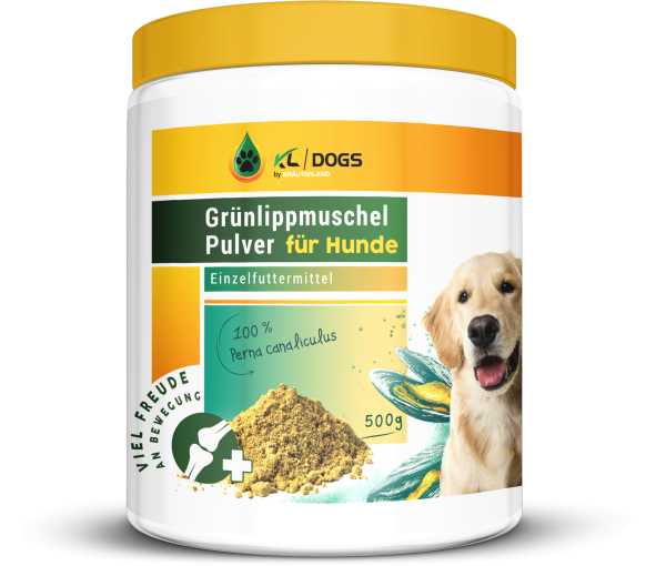 Grünlippmuschel Pulver für Hunde 500g