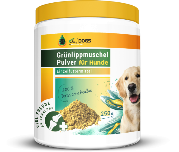 Grünlippmuschel Pulver für Hunde 250g