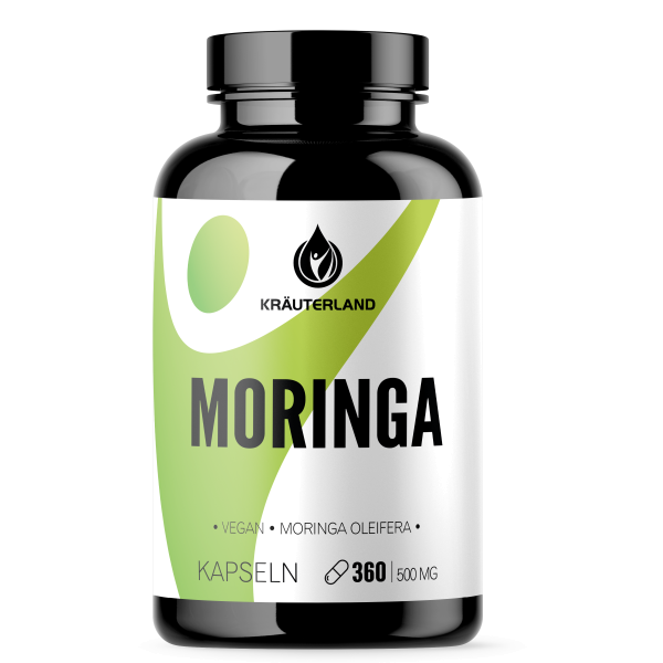 Moringa Kapseln, vegan 360 Stück