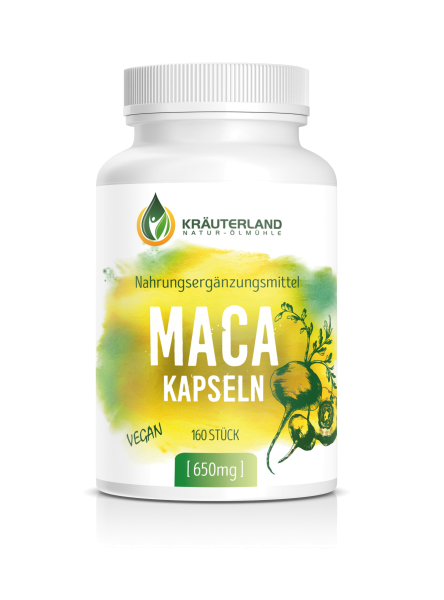 Maca Kapseln, vegan 160 Stück